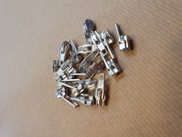 Zilver, nikkel kleurig