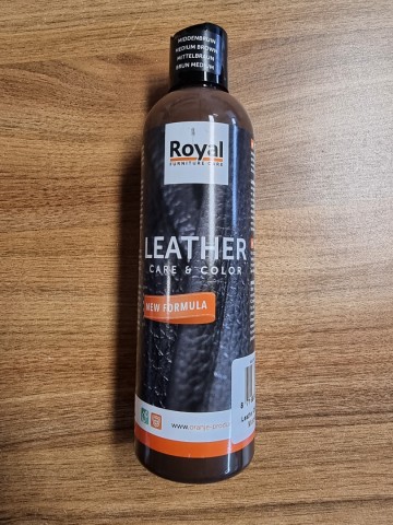 Leather Care & Color van Oranje 250 ML  Middenbruin