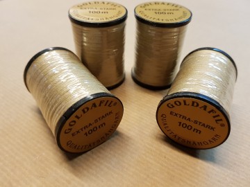 Naaimachine garen beige 100mtr