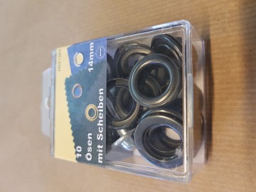 14mm gepolijst (donker kleurig)