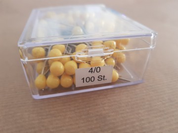 Stoffeerspelden met plastic kop (groot)