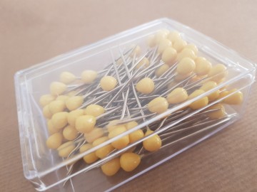 Stoffeerspelden met plastic kop (groot)