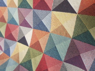 Meubelstof prisma square