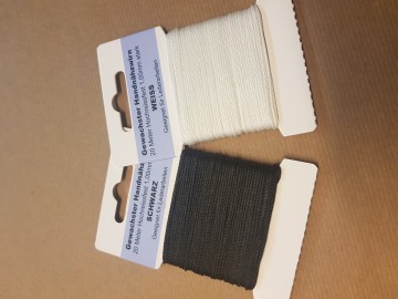 Ledergaren, garen licht gewaxt, 20mtr