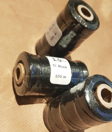 Sterk gewaxt garen / knopentouw / Ledergaren 100mtr