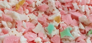 Polyether Latex vlokken 