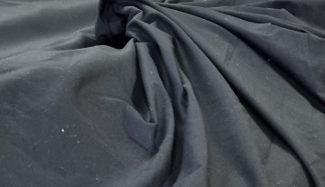 Stoffeerders katoen zwart, voering