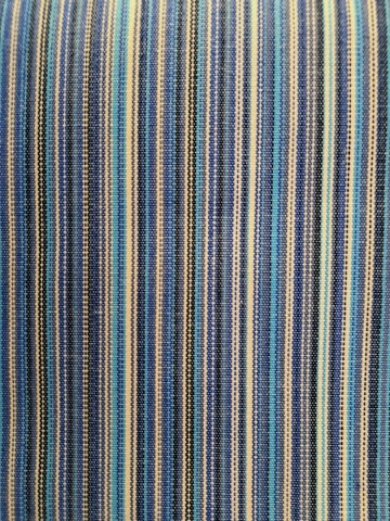 Outdoor meubelstof blauw gestreept