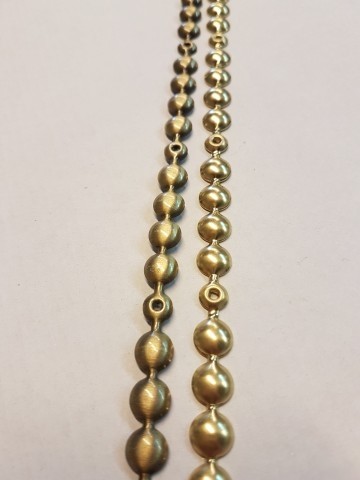 Goud dof 201 vs Goud messing 101