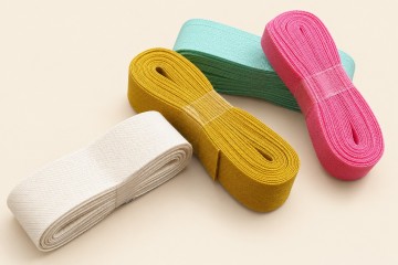 Biaisband uni kleur