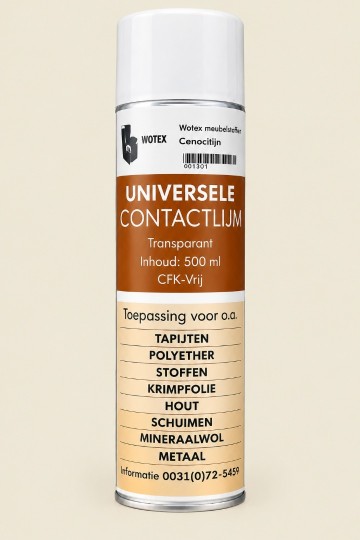 Contactlijm schuimrubber