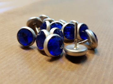 Diamantlook 115mm blauw