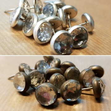 Siernagel diamant look 16mm