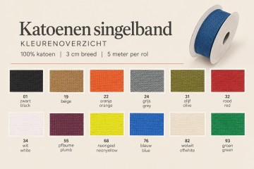 Katoen draagband