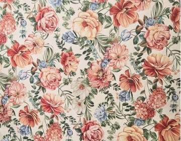 Meubelstof gobelin english flowers iv