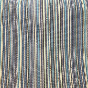 Outdoor meubelstof blauw gestreept