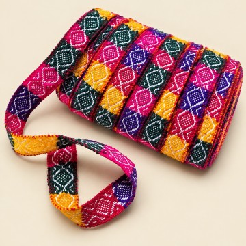 Sierband gekleurd multi