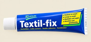 Textiel lijm wasbaar en soepel 0