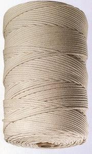 Bieskoord (piping)  wit plastiek 3 mm