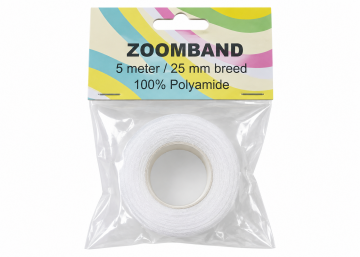 Zoomband 5mtr verpakking