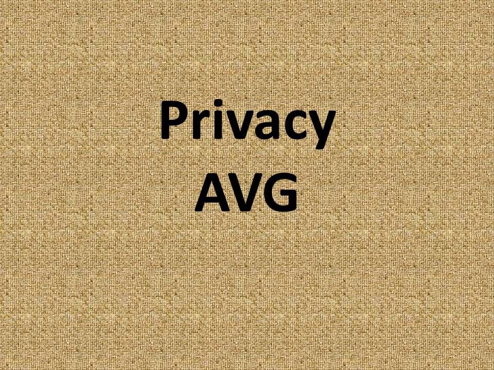 Privacy AVG