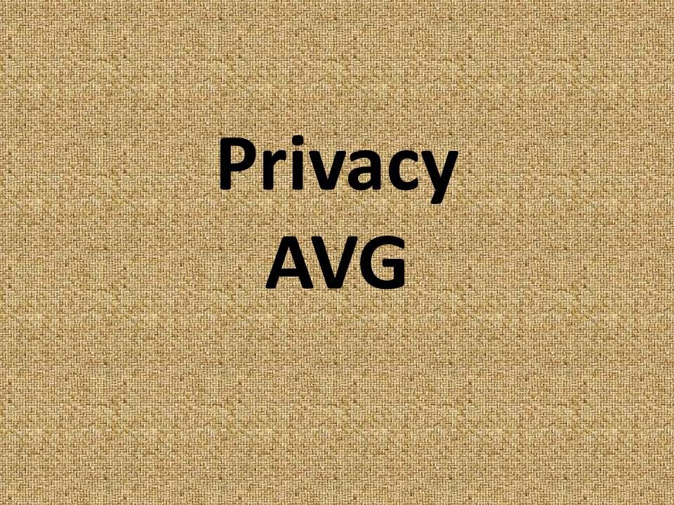 Privacy AVG