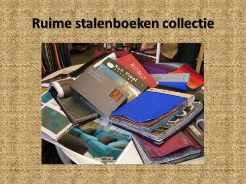 Ruime collectie stalenboeken