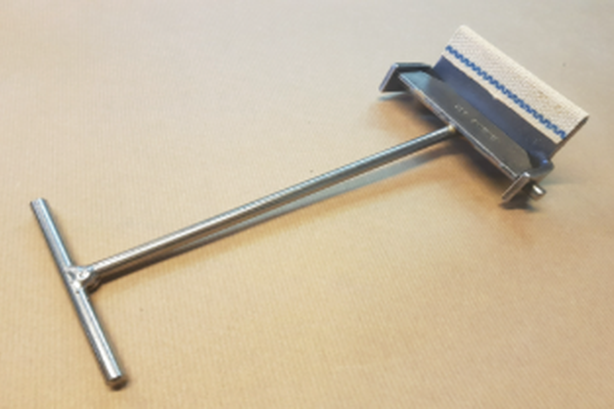 Singelspanner voor rubberen en elastische singelband